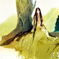 简单清爽更好看手绘女生头像,复古侠女风
