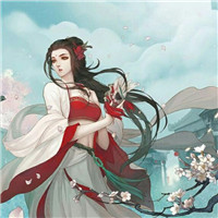 手绘古风情侣头像,分开的两张古风情侣头像图片