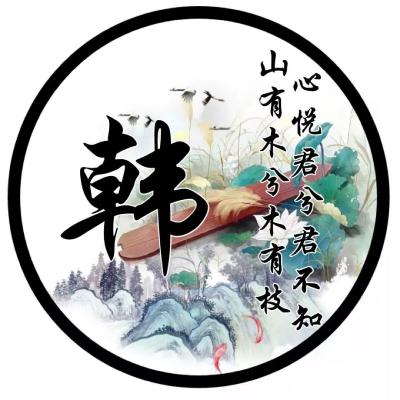 唯美古风姓氏头像，琵琶与荷花简约清新是时候换个头像了