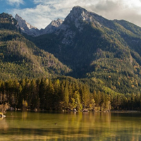 德国国王湖风景,阿尔卑斯山区最优美的地区