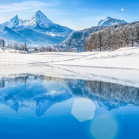 好看的雪山风景头像图片大全,最美丽的山水