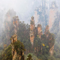 云里雾里是最美丽的,武陵源旅游风景图片