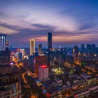 中华古都南京风景头像,城市夜晚图片真实图片