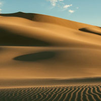 格外壮美格的沙丘风景头像,荒无人烟人沙漠图片