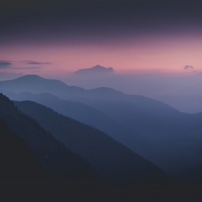 最美的风景微信头像 白茫茫的雾风景高清图片