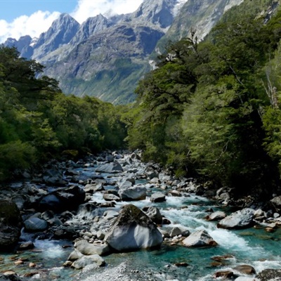 好看风景头像 优美的小溪流水风景