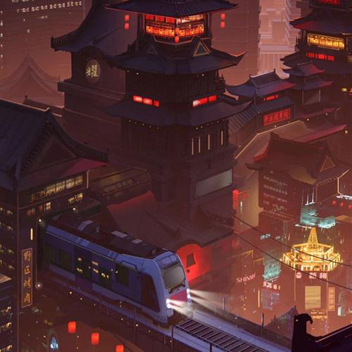 2021最新手绘动漫风景头像唯美梦幻图片