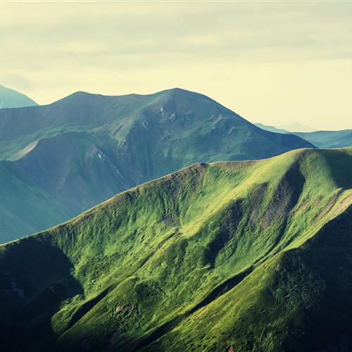 适合做微信头像的风景图片，令人心旷神怡的山脉美景