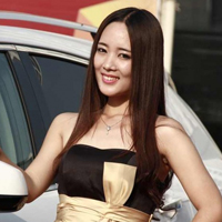 清新可爱的性感美女车模摄影赛QQ头像图片,佳丽啊,美女尽情演绎