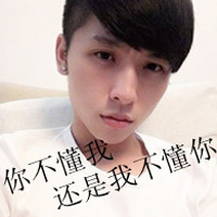 很好看的非主流文字男生头像图片,笑得甜甜蜜蜜的