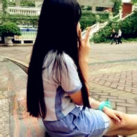 看不到脸的女生头像,遮住脸,遮住脸的有背面,有侧面的