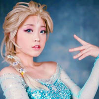 头发各种颜色cosplay女生头像图片大全