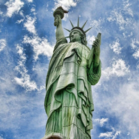 美国自由女神qq头像图片,照耀世界的自由女神