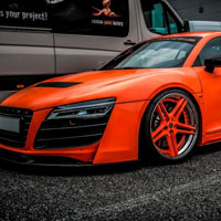 微信汽车头像,奥迪R8(Audi R8)超级跑车