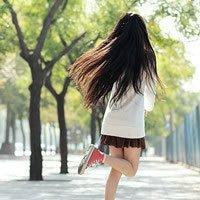 怀着自己梦想勇敢的去追梦 非主流女生头像小清新