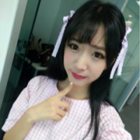清新甜美披肩长发美女头像小清新不带字
