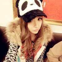 非主流戴帽子女生头像,搞怪的女生,时尚的女孩