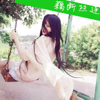 女生荡秋千唯美头像,荡来荡去荡出的是美好回忆