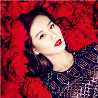 个性比较拽红唇猛女头像,有一股女汉子的味道吧