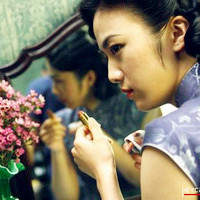 气质旗袍女生复古头像,穿旗袍抽烟的样子有点拽吧