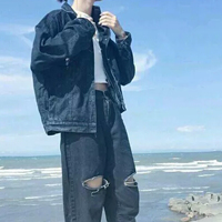 半身女生头像,穿牛仔时尚又不招摇的妹子