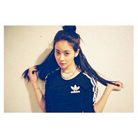 可爱又时尚的丸子头图片头像女生