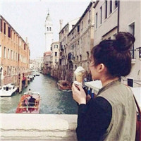 我永远保持年轻,可爱丸子头森系女生头像图片