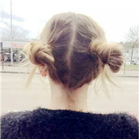 个性可爱双丸子头女生头像图片,萌萌哒吧
