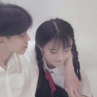我的世界因你鲜活，非主流情侣头像双人