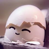 鸡蛋搞笑图片头像经典的,可爱又萌的表情儿