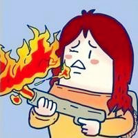 搞笑卡通情侣头像图片,夫妻打架的撕破脸不过了