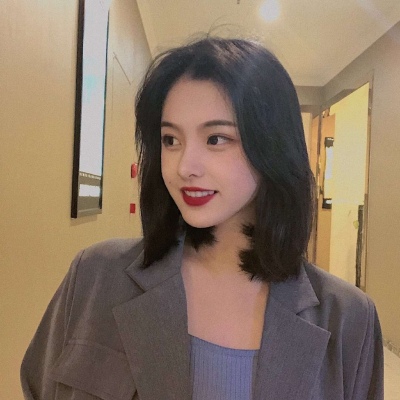 可爱真人美女头像，一睡就是一辈子哦