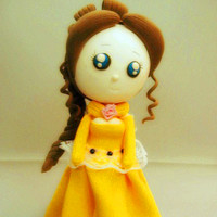 粘土作品可爱玩具,娃娃个性头像_用手塑造出的一个个玩偶
