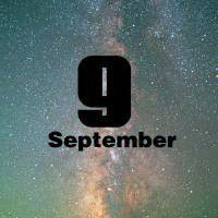 原创原宿星空为背景的数字QQ头像图片,从1-12好漂亮