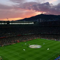 诺坎普球场图片大放送,西甲豪门巴塞罗那队的主场