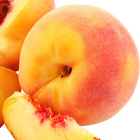 新鲜味美的桃子唯美QQ头像图片