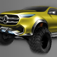 2016霸气 Mercedes-Benz X-Class（奔驰皮卡）