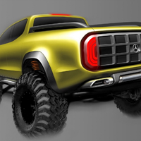 2016霸气 Mercedes-Benz X-Class（奔驰皮卡）