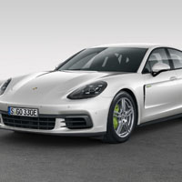 白色保时捷Panamera 4 E-Hybrid汽车头像图片