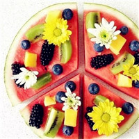 好看的创意水果拼盘,让水果充满艺术