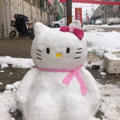 可爱又沙雕的雪人头像大全男女