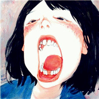 心里却不起一丝波澜 韩系二次元头像女