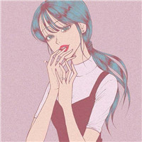 心里却不起一丝波澜 韩系二次元头像女