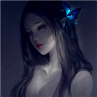 心里却不起一丝波澜 韩系二次元头像女