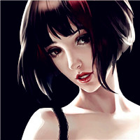 心里却不起一丝波澜 韩系二次元头像女