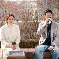韩剧情侣头像,韩剧《经常请吃饭的漂亮姐姐》剧照截图制作