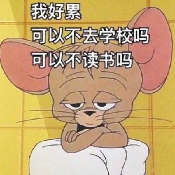 猫和老鼠带字搞笑图片头像