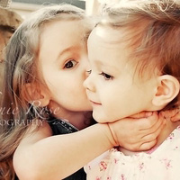 小孩子qq亲吻头像大全图片，qq情侣亲吻头像大全、qq个性亲吻头像大全 