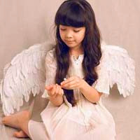 天使一般的迷人小女孩甜美头像,快乐的小孩子萌死人了