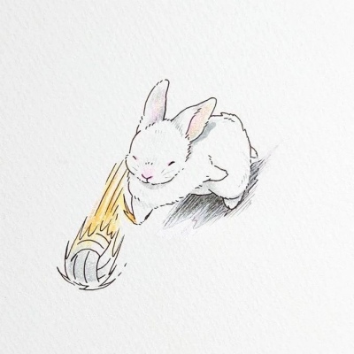 超萌可爱二次元兔子动漫头像图片